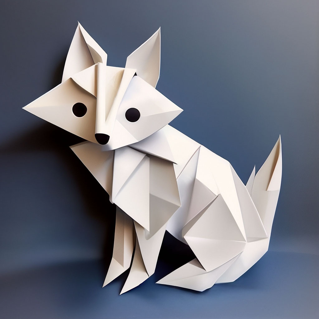 Оригами волк очень просто!!! Справится каждый!!! Волк из бумаги. Origami wolf is very simple!!!