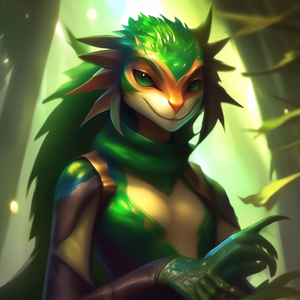 Furry Lizard Girls
