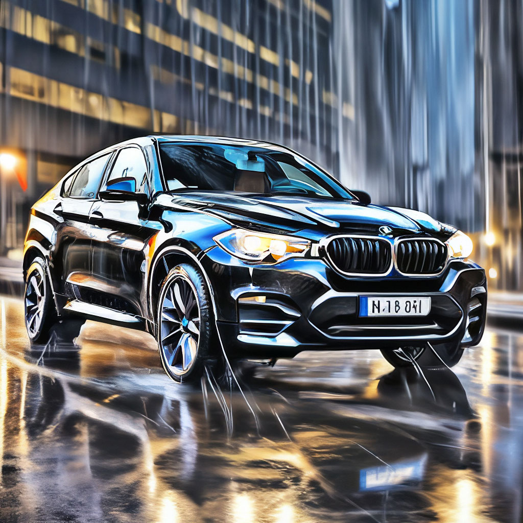 Раскраски машины бесплатно. BMW X6