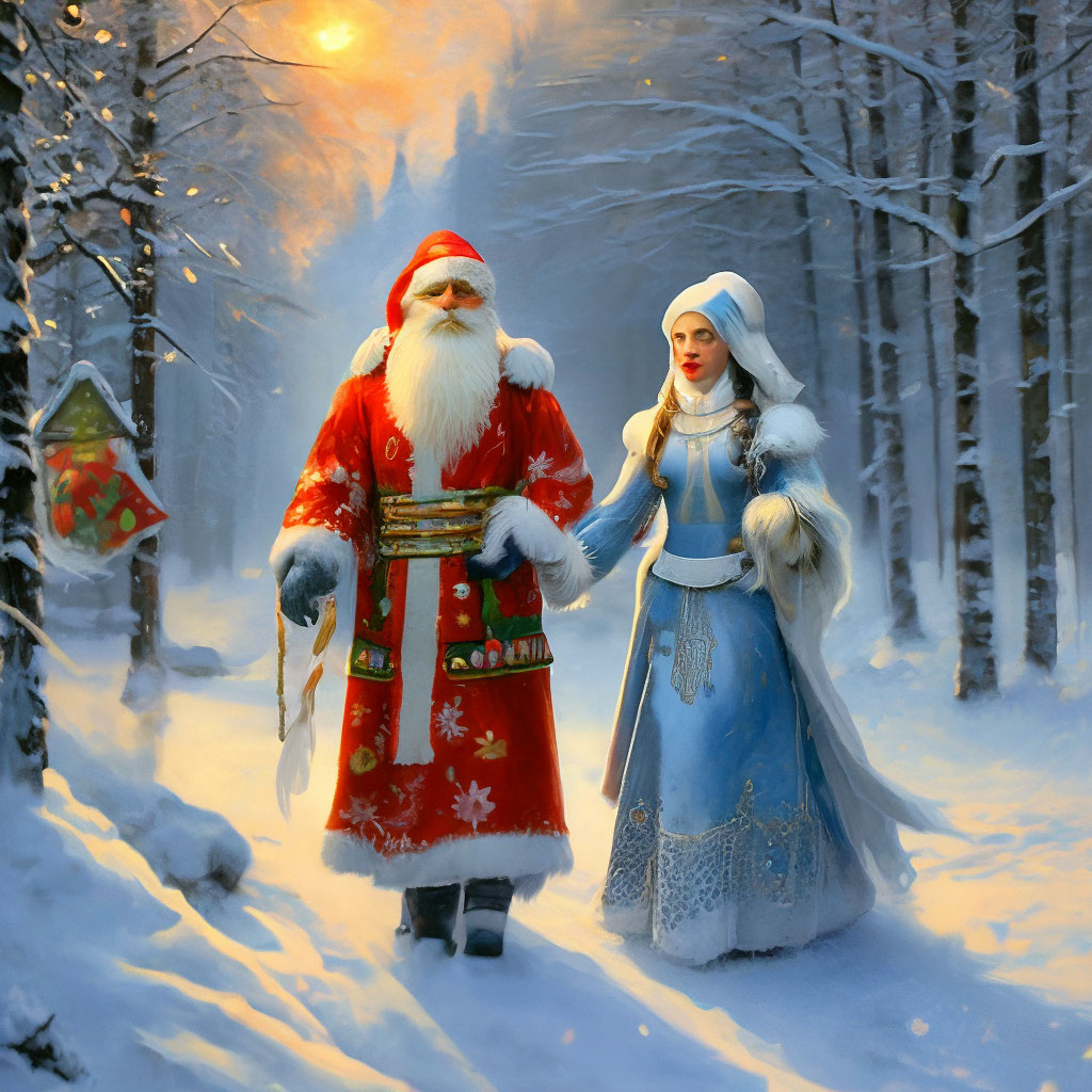 Где взять красивые советские открытки с Новым годом Снегурочка