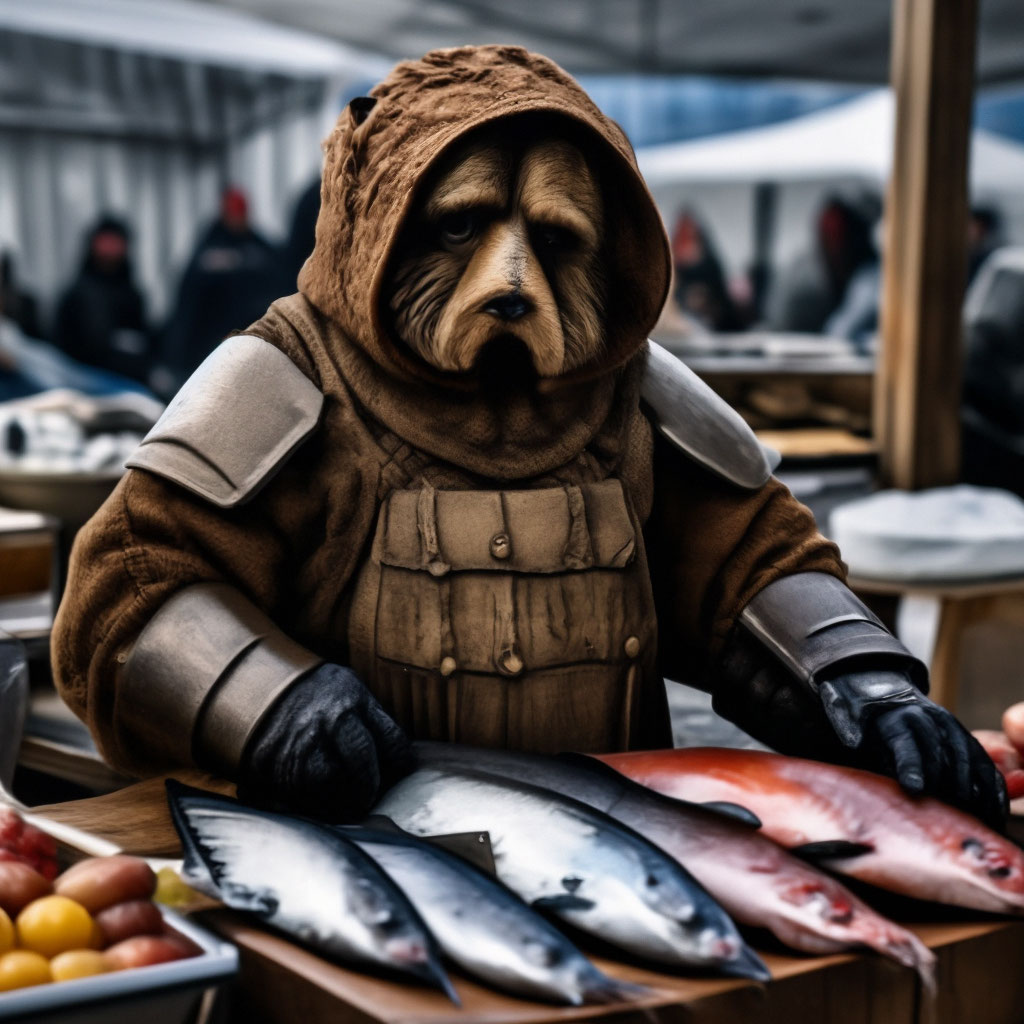 Wicket Wystri Warriсk работает …» — создано в Шедевруме