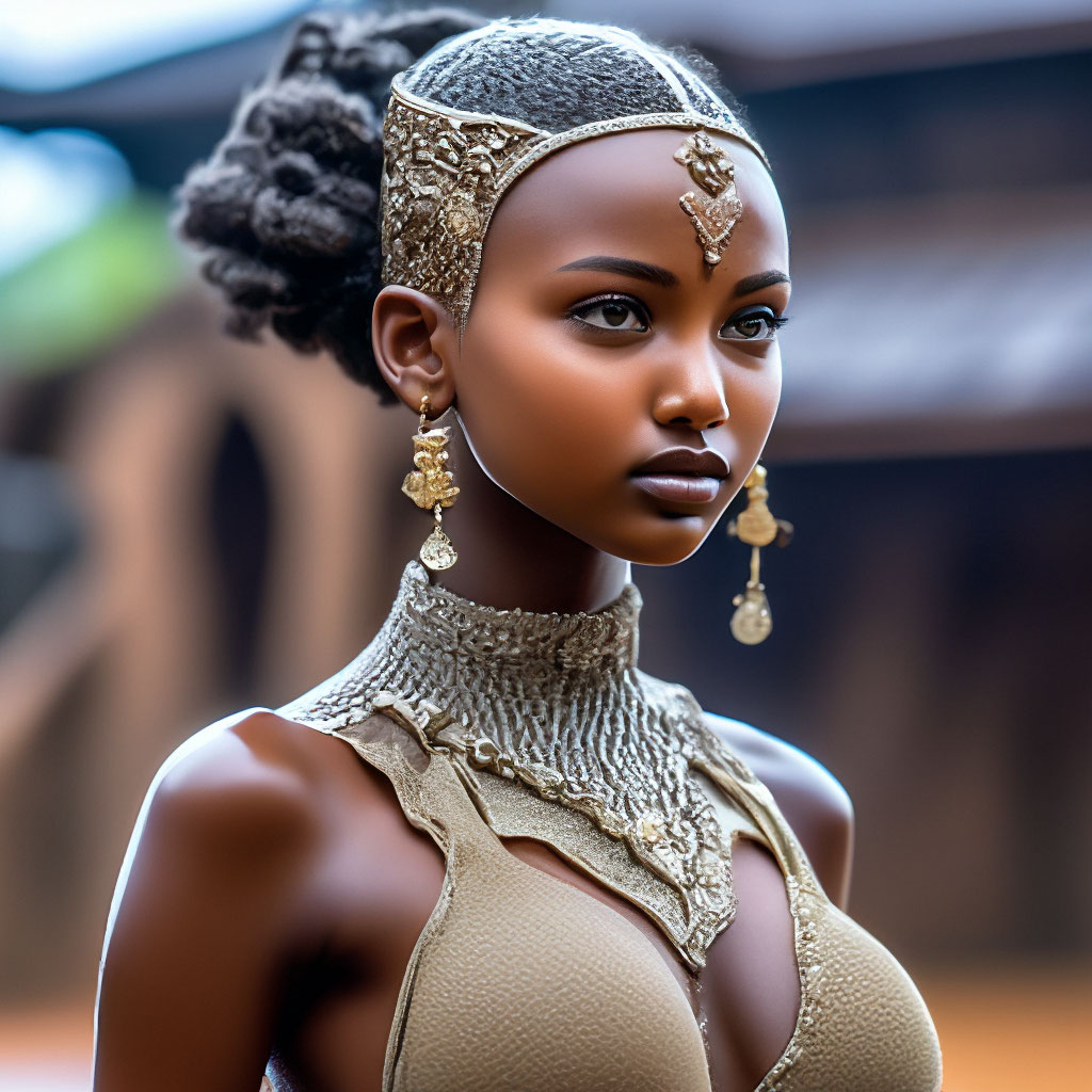 Мирг Тареке - самая красивая эфиопская модель (30 фото)