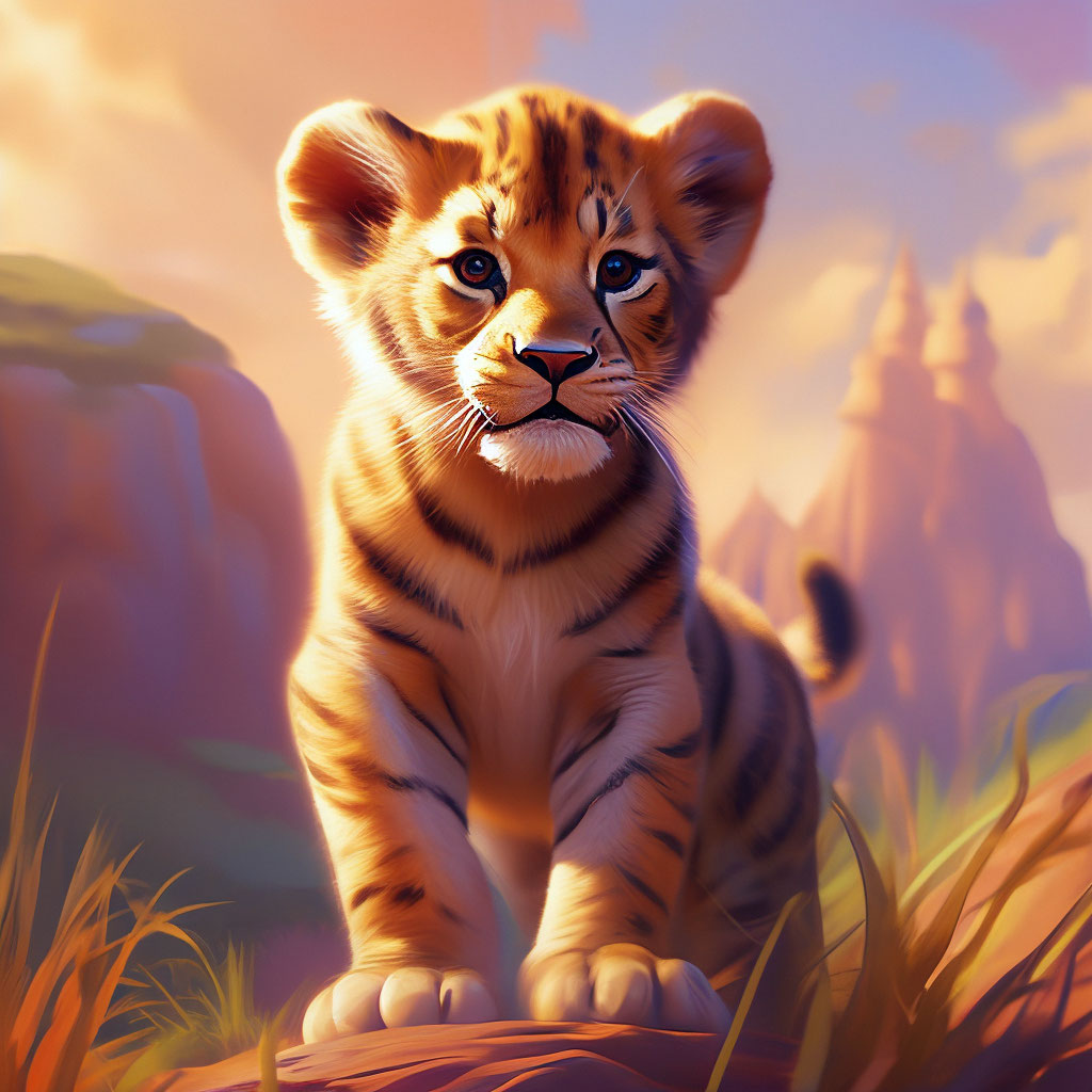 Simba the younger tiger