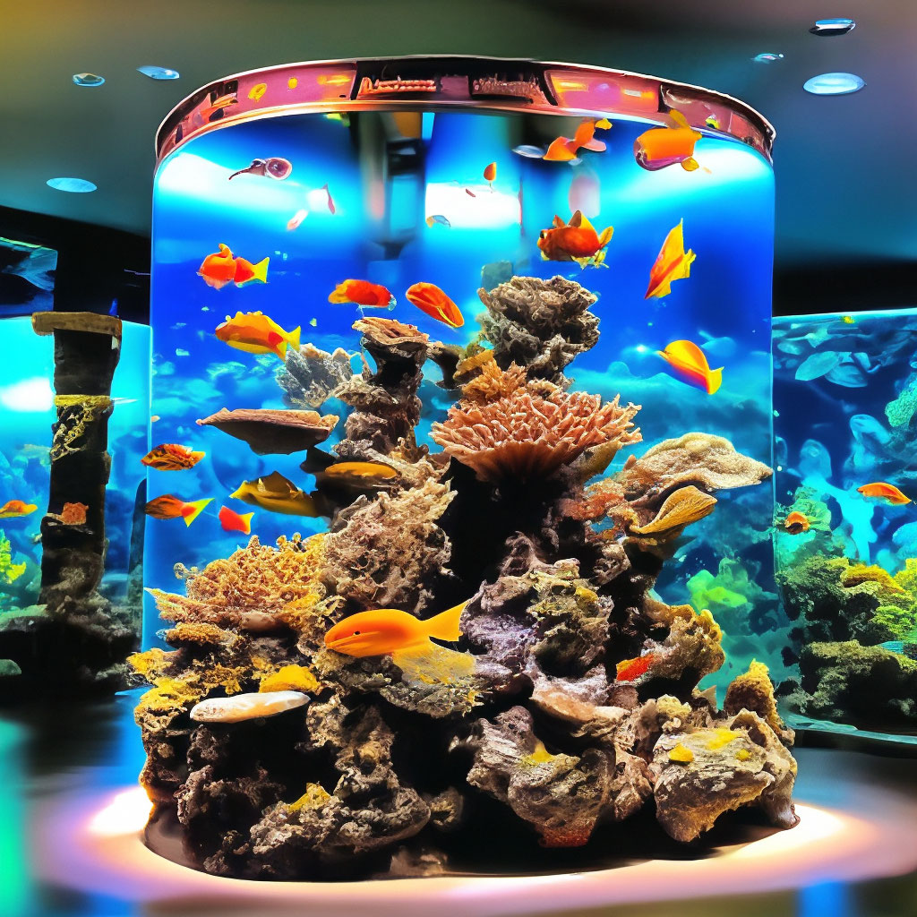 Морской аквариум в Juwel Rio 450