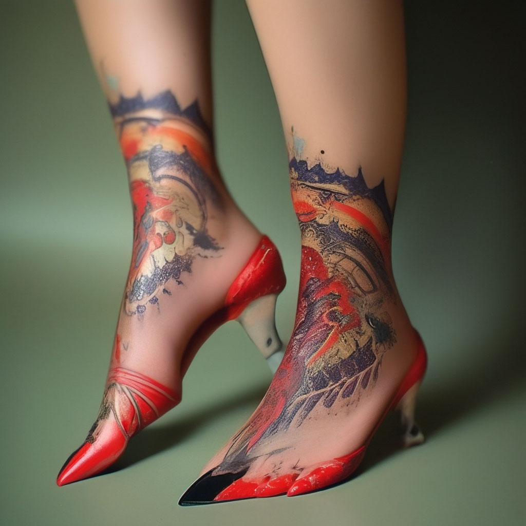 Женские пальчики на ножках с черным лаком (62 фото)