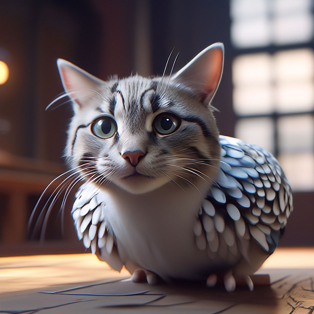 Гибрид кота и зайца