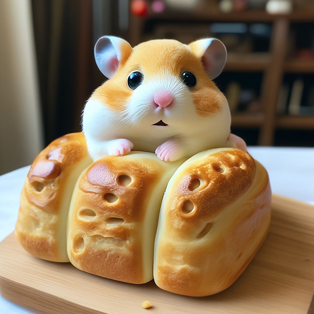 Chinese hamster bread hotsell