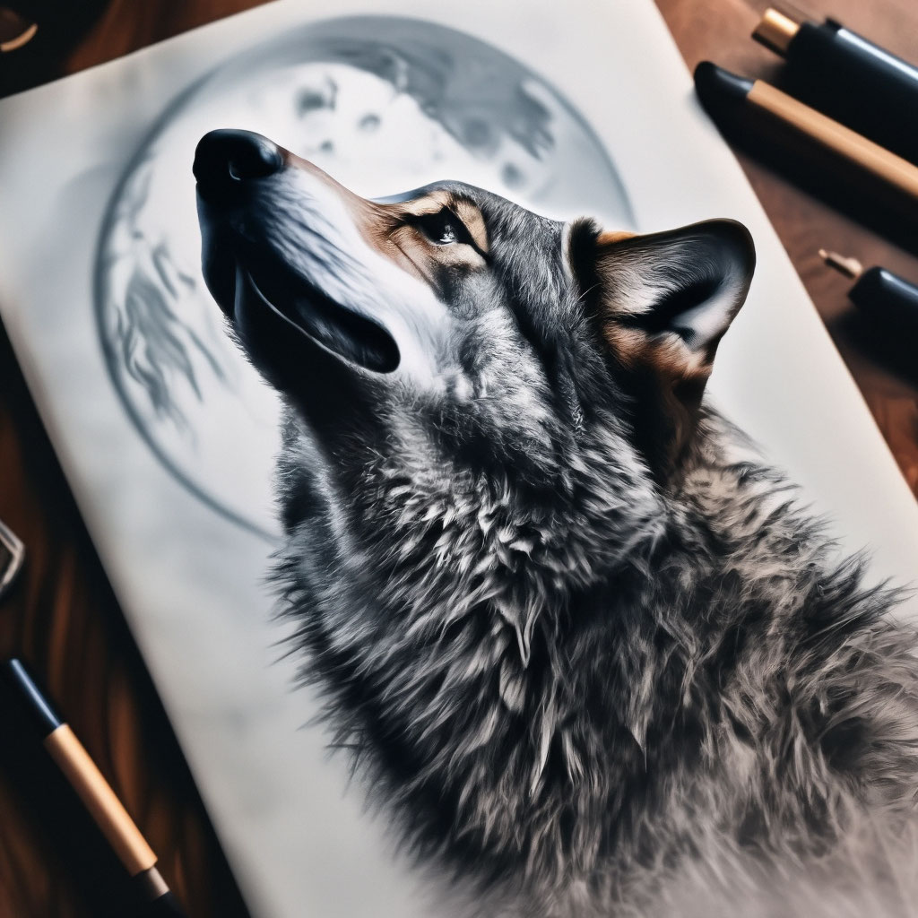 татуировка волка воющего на луну | Wolf tattoos, Wolf tattoos men, Wolf tattoo design