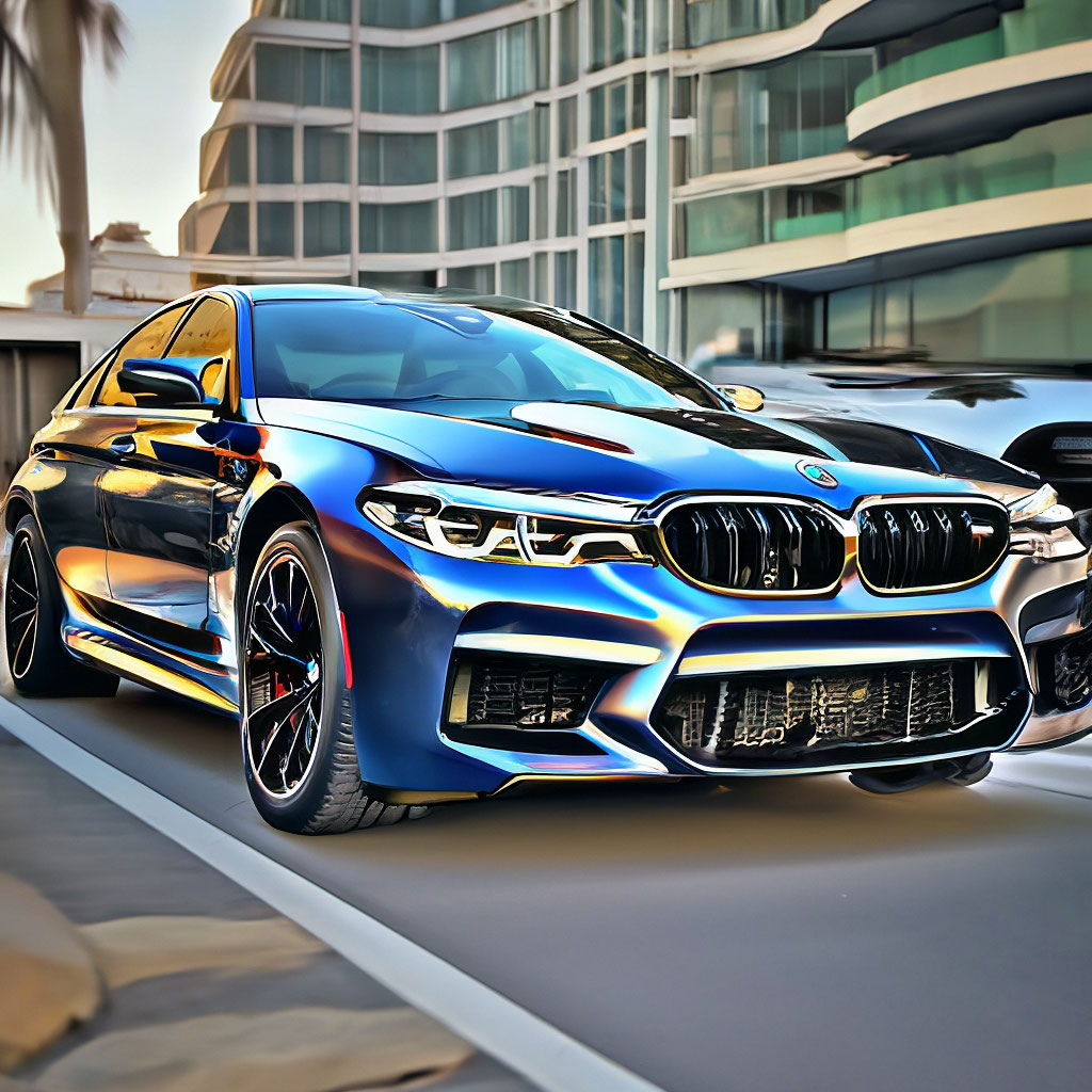 BMW m5 f90 Competition Black