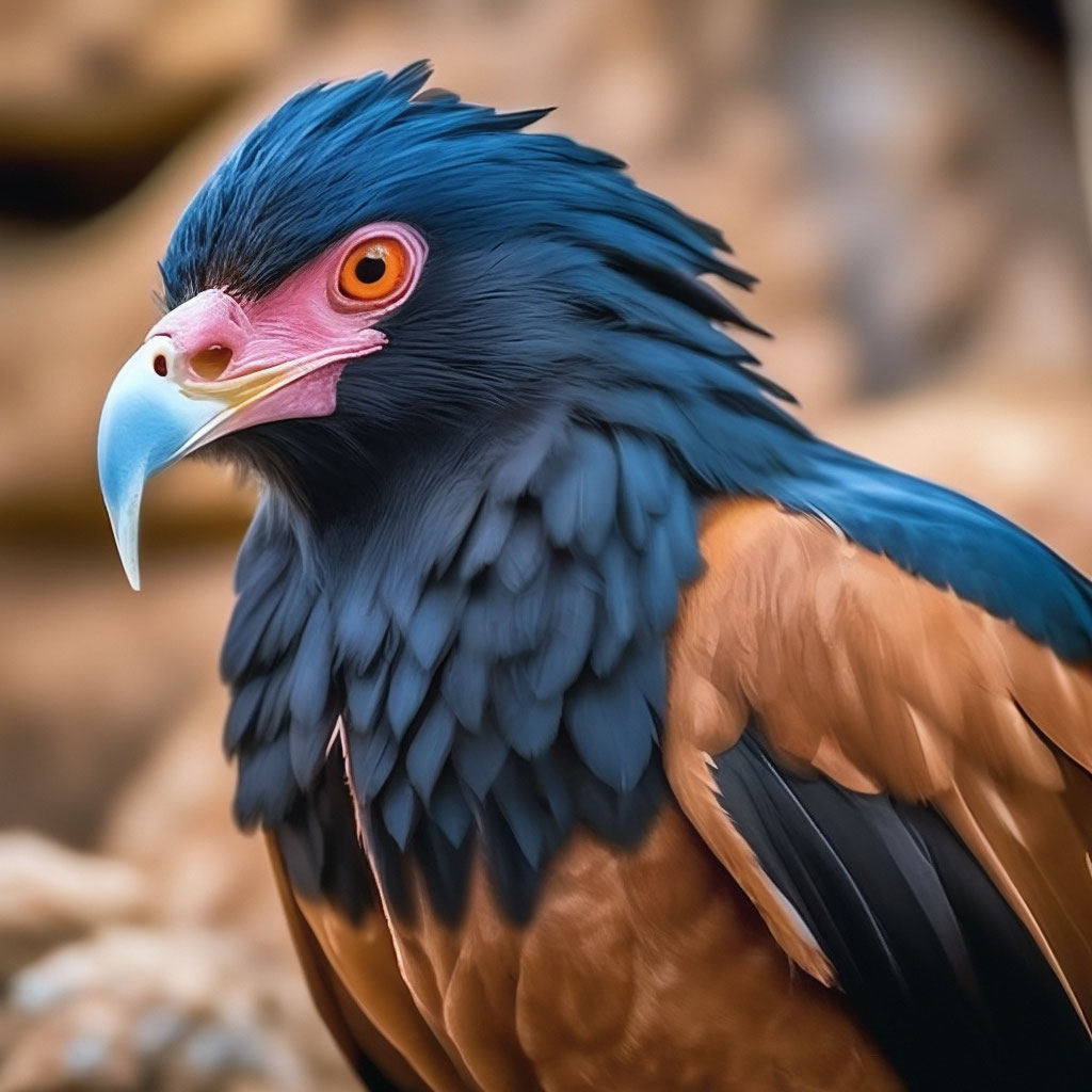 Птицы Бородач или ягнятник – редкая …» — создано в Шедевруме