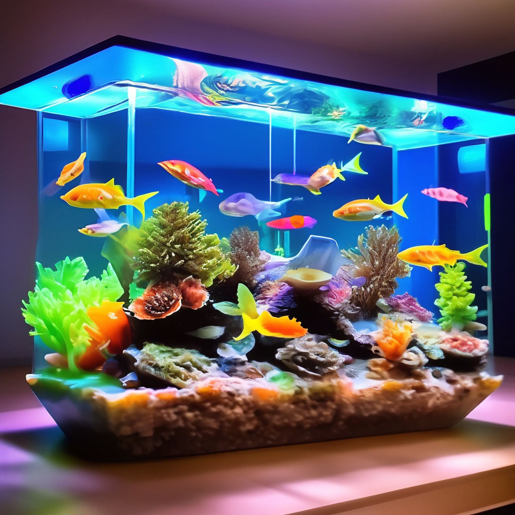 Самые стильные и необычные аквариумы для интерьера | Аквариумные рыбки | Дзен