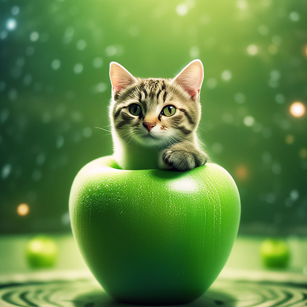 Фон с зелеными яблоками (108 фото)