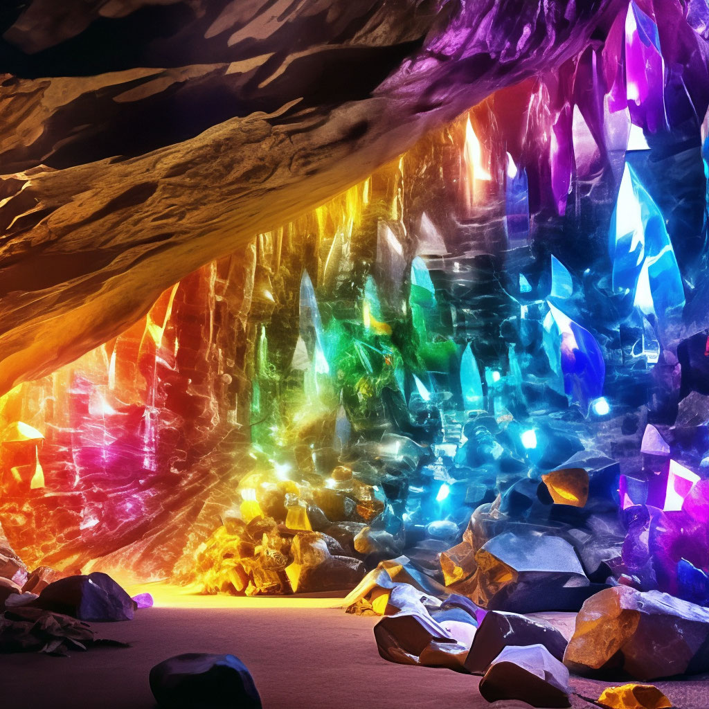 レビュー高評価の商品!の商品をすべて A huge amethyst crystal, rock of crystals sparkling of cave マジック：ザ・ギャザリング
