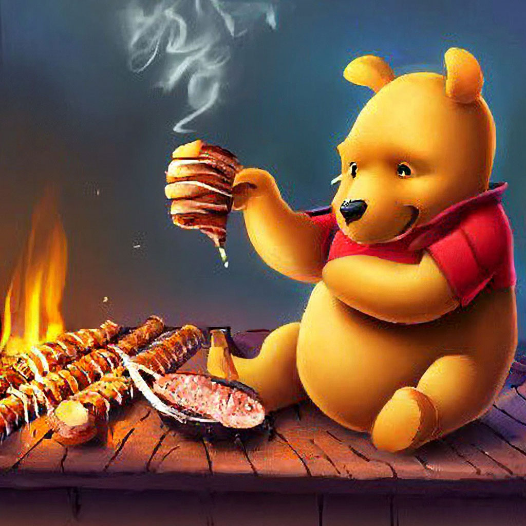 Winnie The Pooh Eating Gif