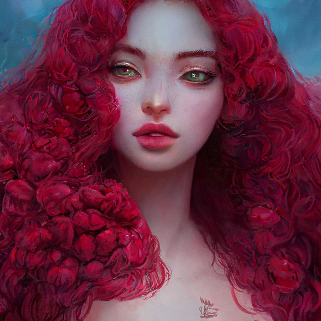 «Ягода малинка крутит головой» — создано в Шедевруме