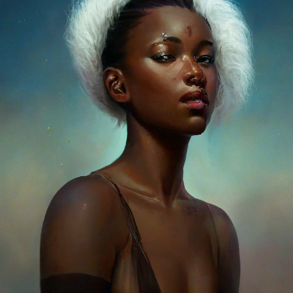 «Белый хлеб покупает половину черного…» — создано в Шедевруме