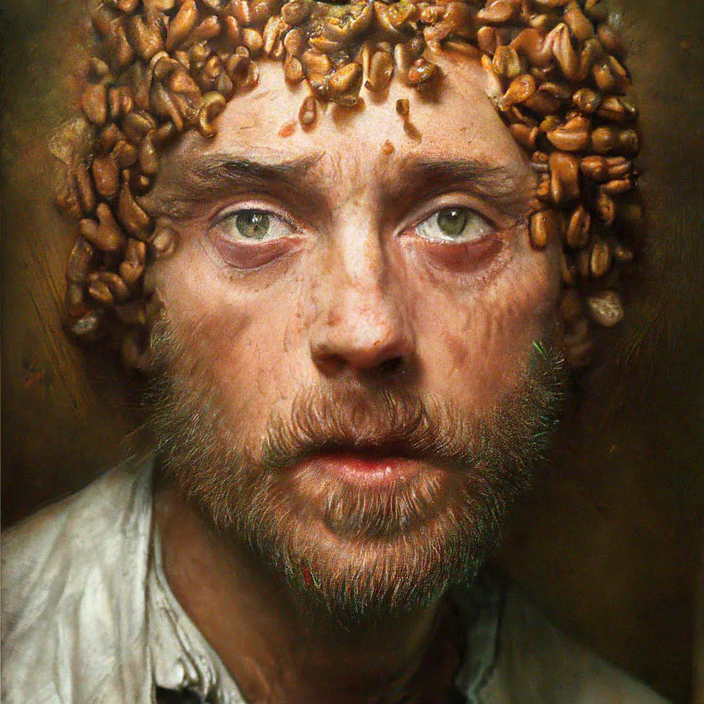 «Каша в голове» — создано в Шедевруме