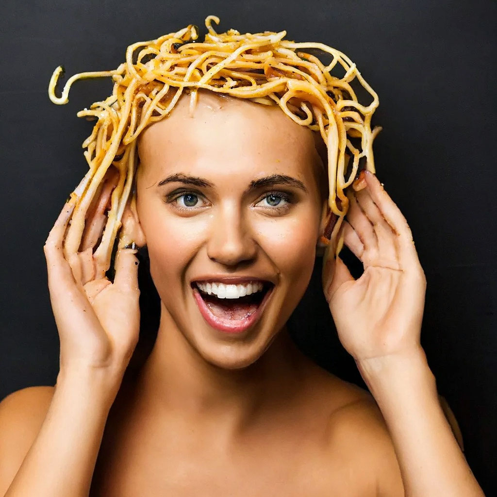 «Лапша на ушах» — создано в Шедевруме