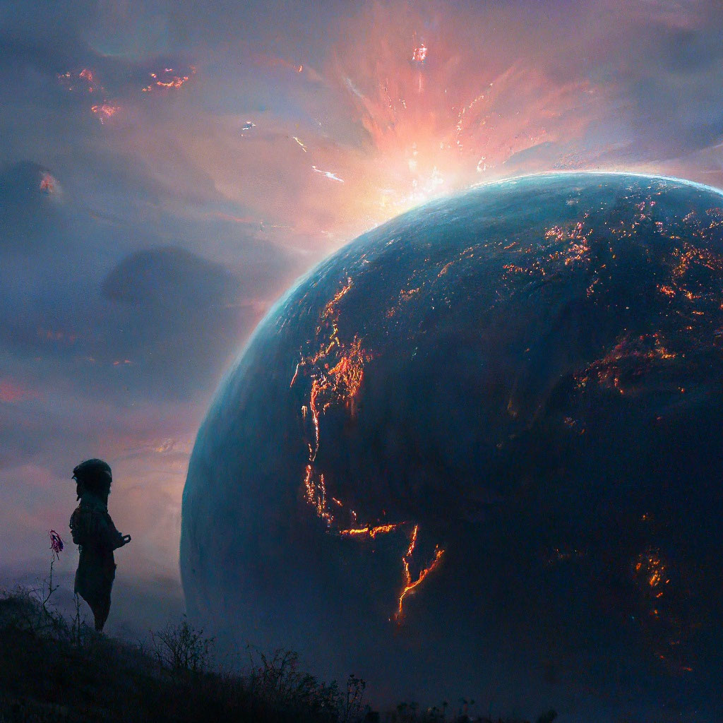 Тот День Когда Земля Остановилась , …» — Создано В Шедевруме