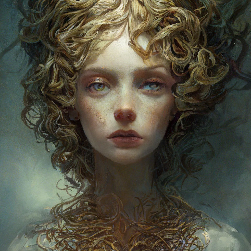 «Каша в голове» — создано в Шедевруме