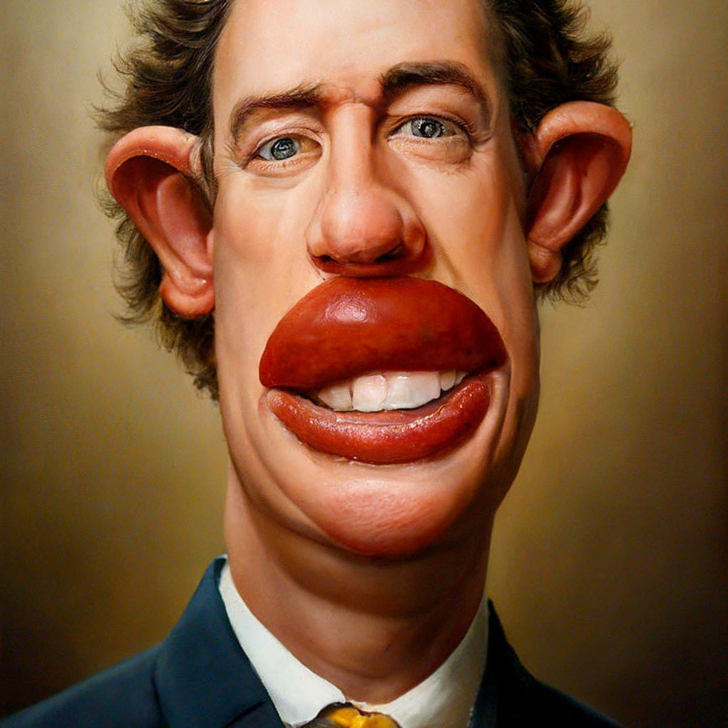 «Человек деловая колбаса» — создано в Шедевруме