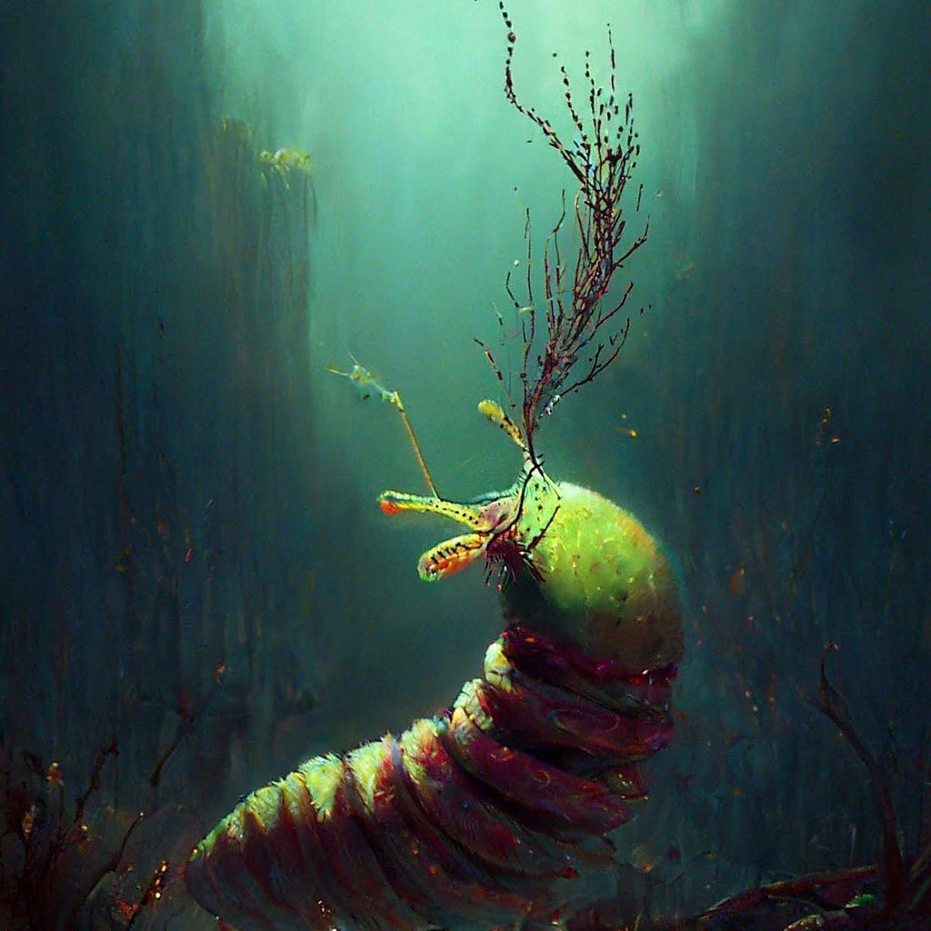 «Личинка в поносе» — создано в Шедевруме