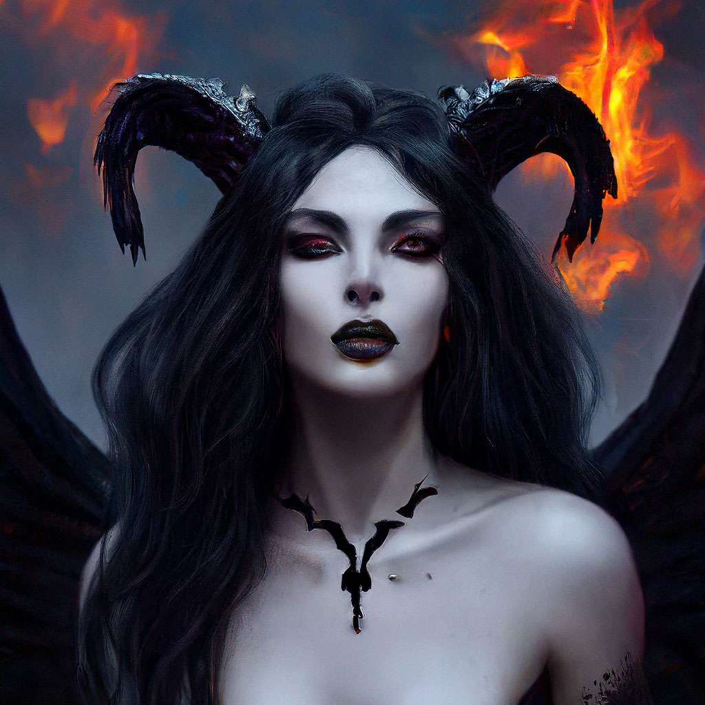 лилит суккуб демон, dark, темное фентези, dark fantasy, beautiful, черные к...