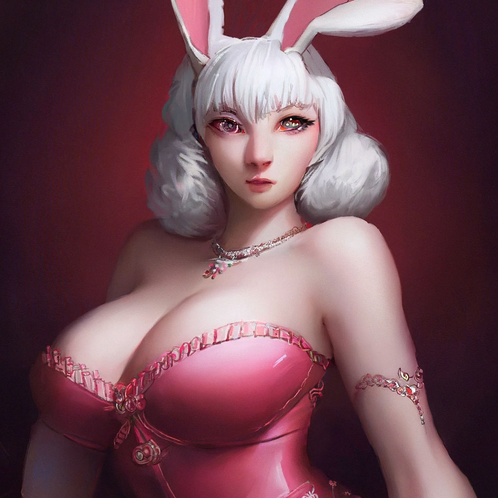 Девушка кролик 18