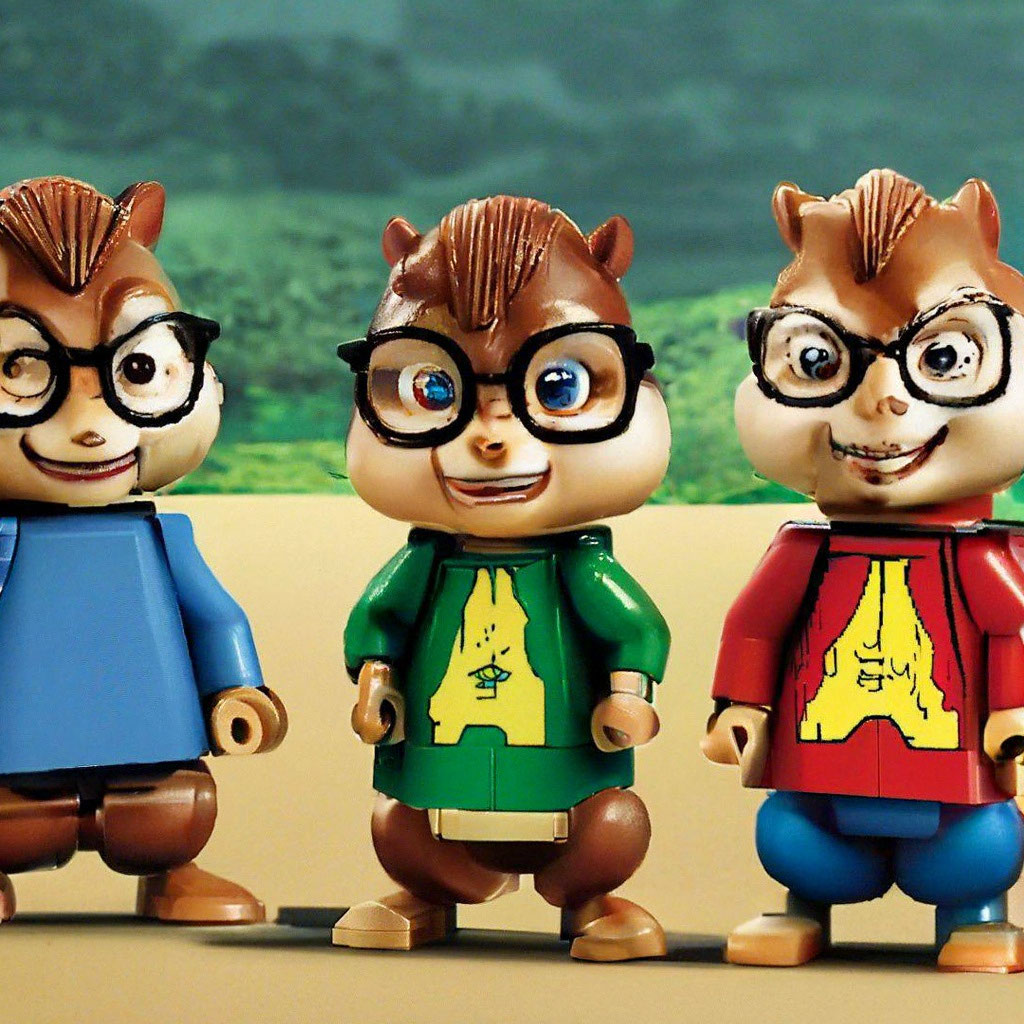 Lego chipmunks sale