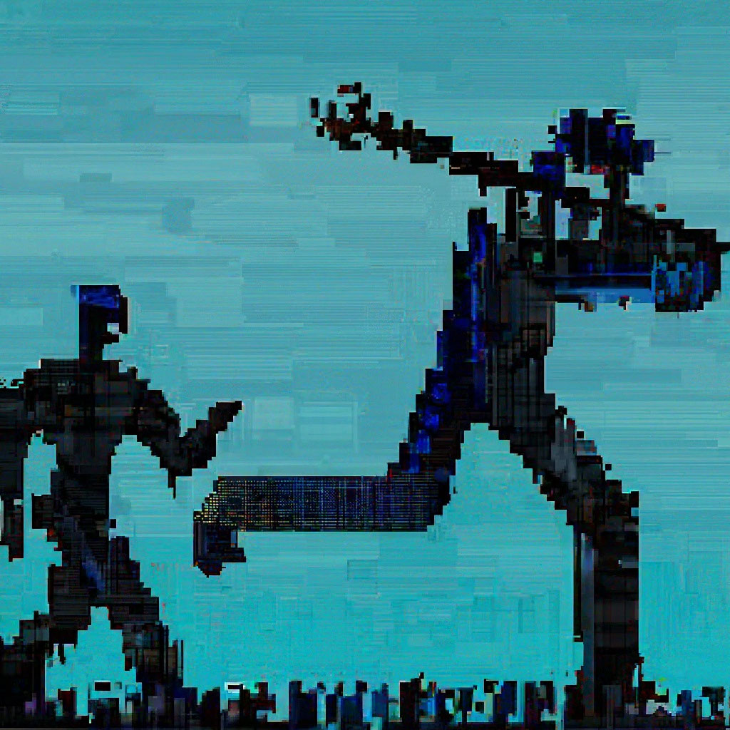 «Мужик бежит за другим с топором. …» — создано в Шедевруме