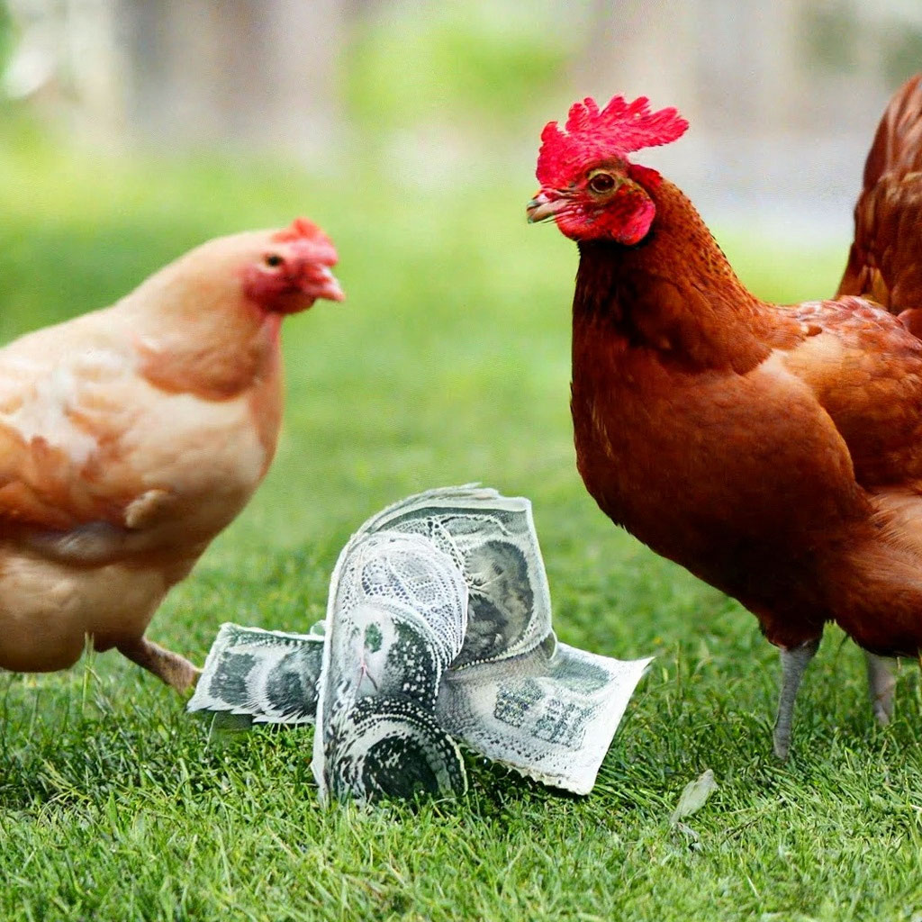 «Денег куры не клюют» — создано в Шедевруме