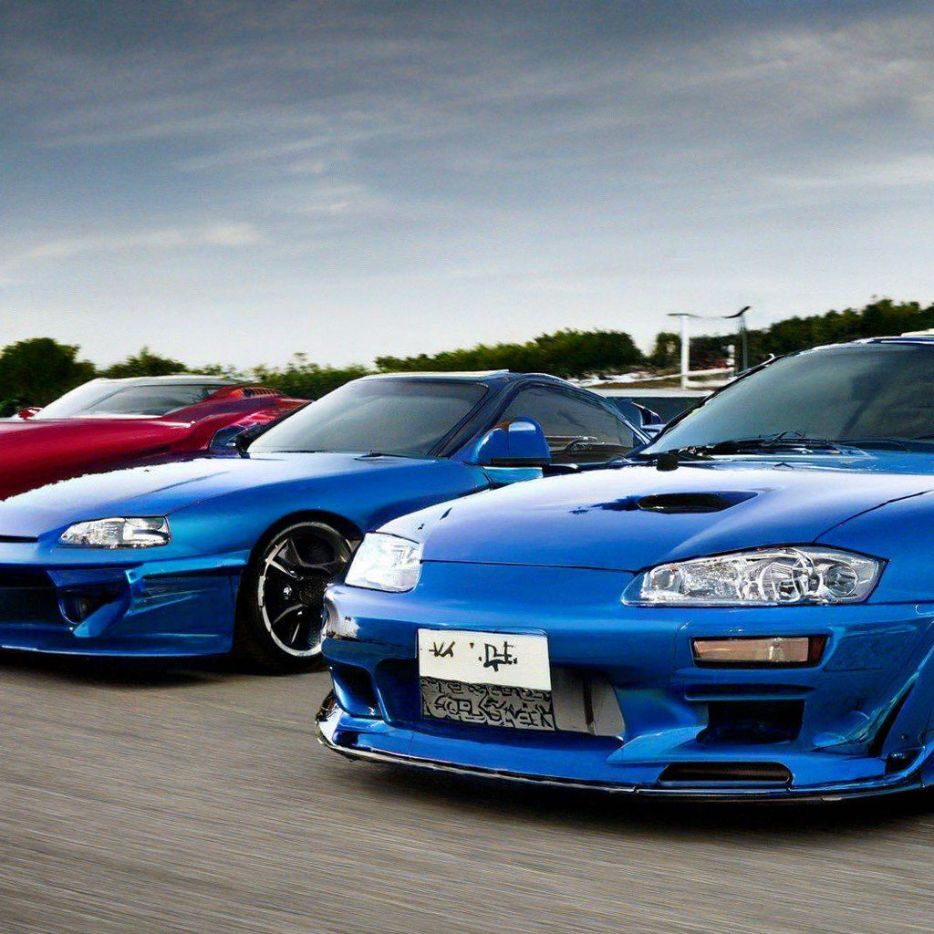 «Тойота супра и ниссан сильвия» — создано в Шедевруме