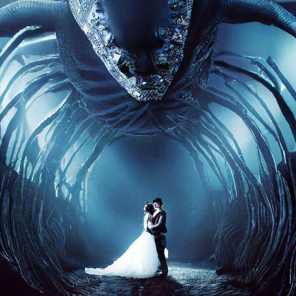 Alien wedding 60 photos - Astyledwedding.com