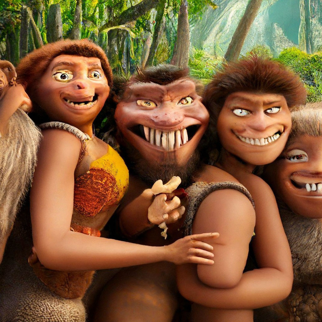 «Селфи пещерных людей» — создано в Шедевруме