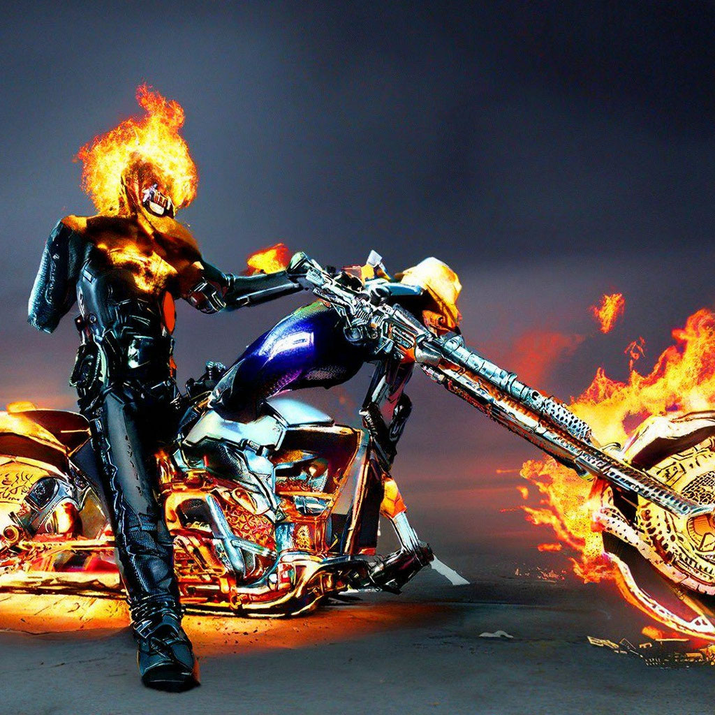 Ghost rider chopper fashion bike