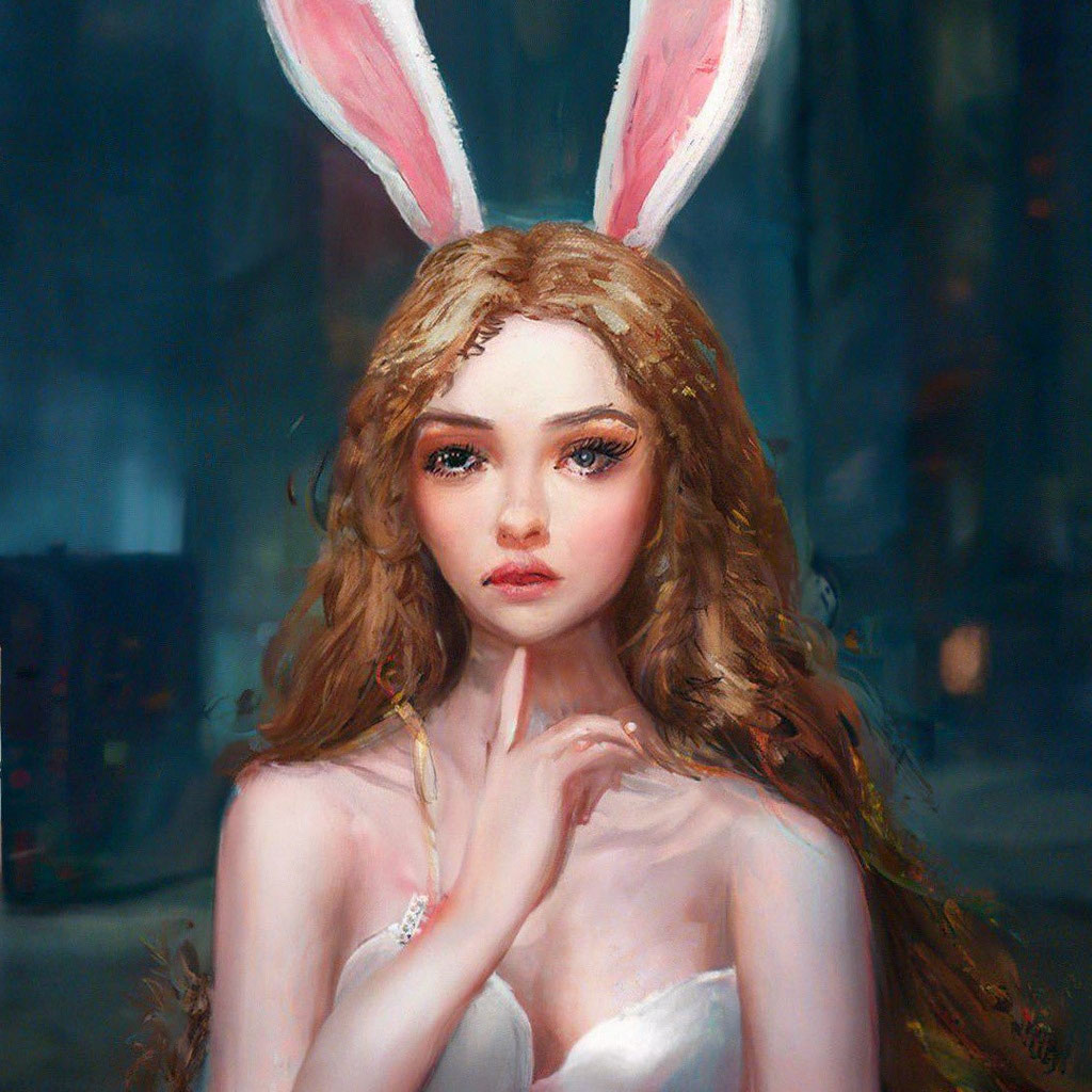 Девушка кролик 18