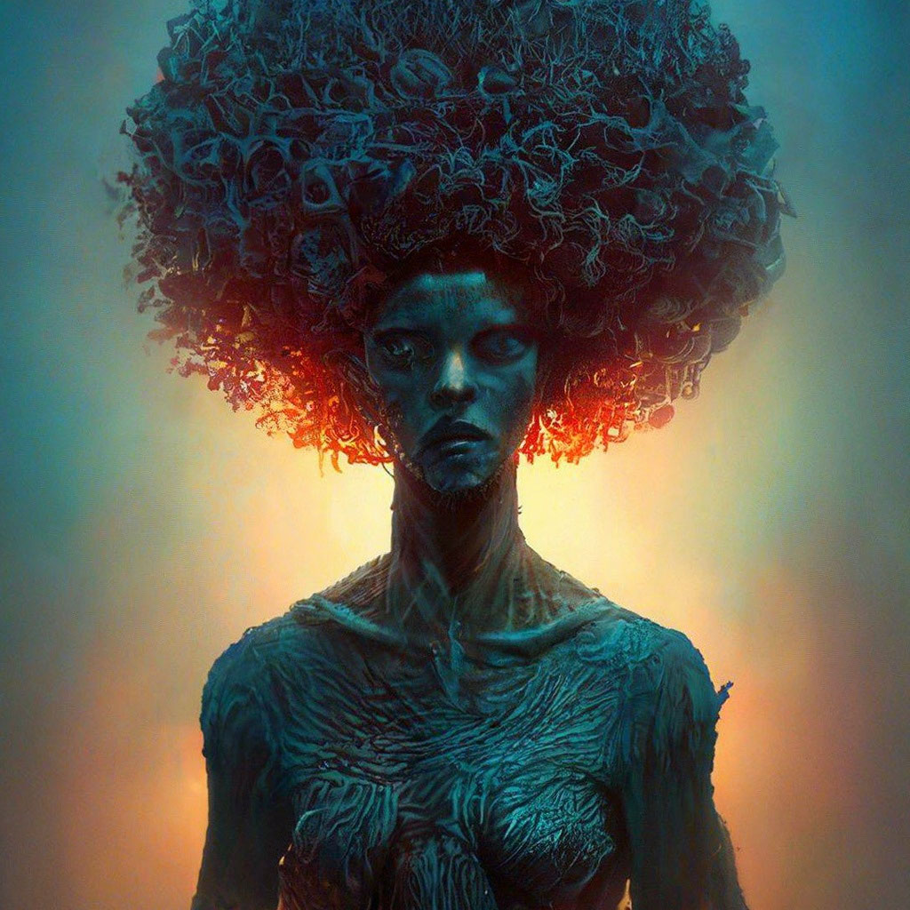 «Взрыв мозга» — картинка создана в Шедевруме