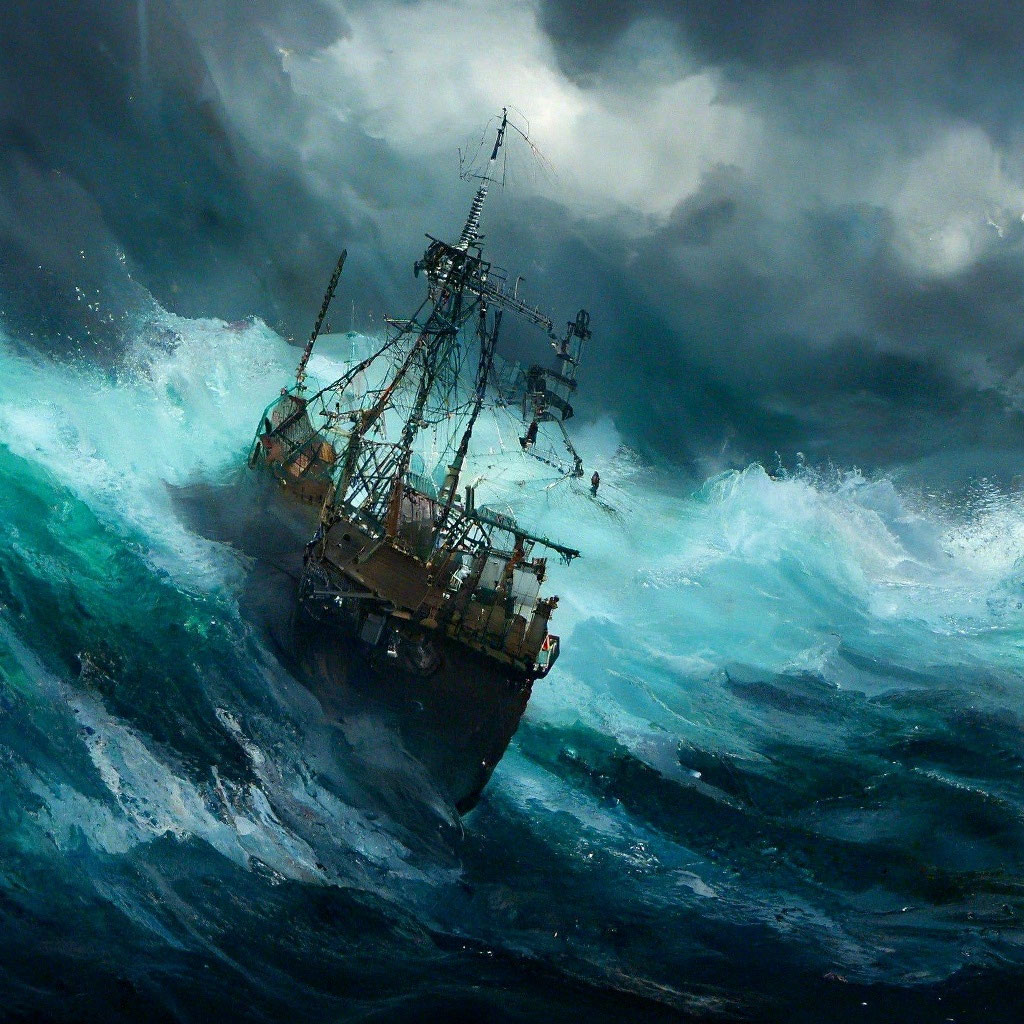 Красивый корабль. Корабль в наших водах. Парусник в море. Морской пейзаж. Корабль с парусами.