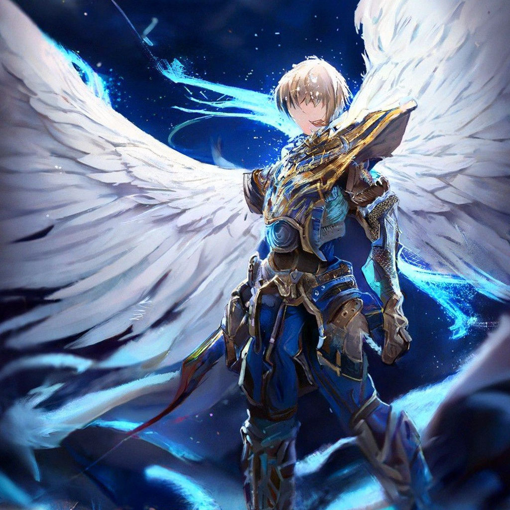 Anime Boy With Wings