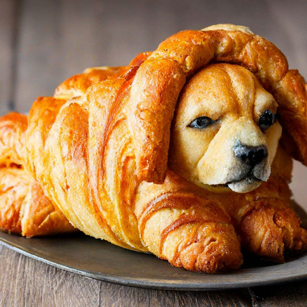 Croissant Dog Croissant Or Puppy? Can You Tell The Difference?
