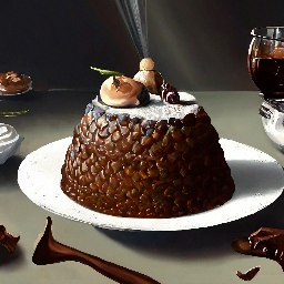 Торт-Пудинг с Арахисовым маслом из Смеси для торта - Безмолочная Рецепты