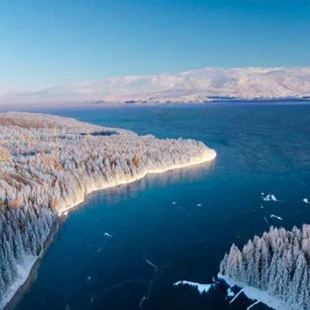 Озеро Байкал сверху (94 фото)
