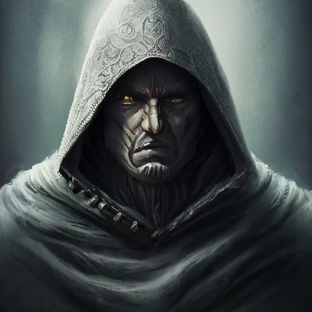 Hooded man