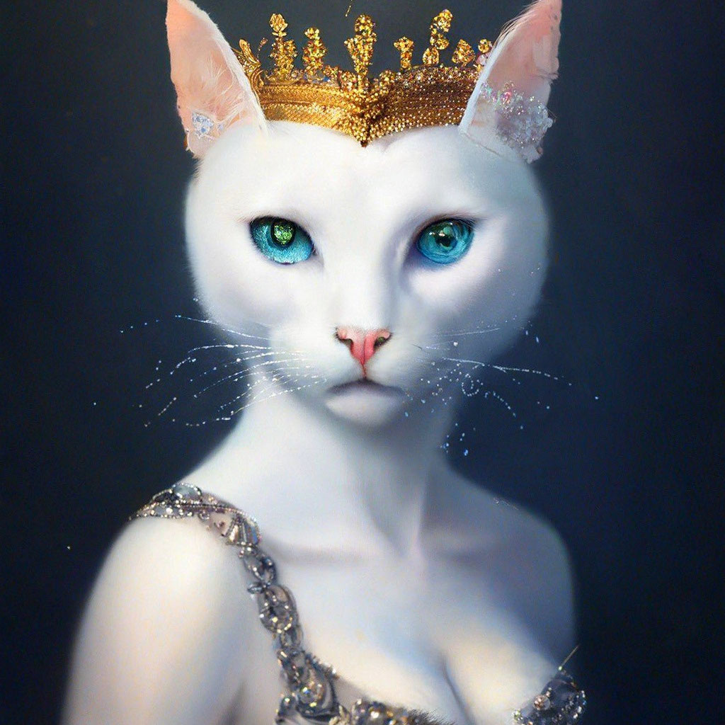 Кошка королева фото