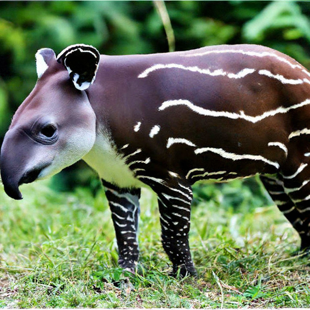 Тапир - уникальный зверь и его можно приручить!» — создано в Шедевруме