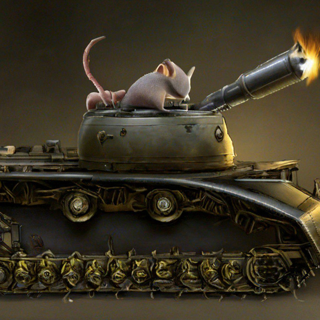 Нелепый тонный Landkreuzer P «Ratte» (