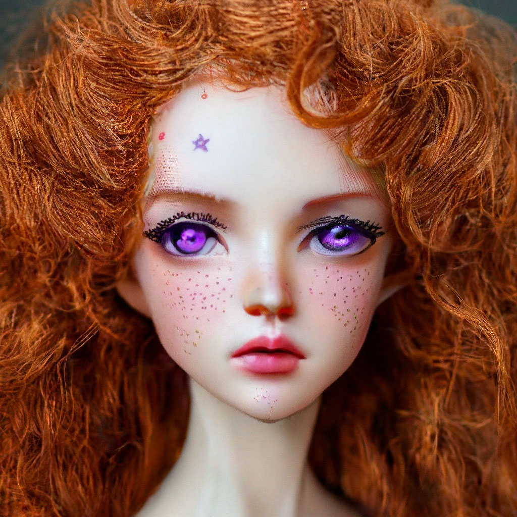 Кукла Лесные Феи 16см с рыжими волосами в блистере 25.5*13.5*5.5см Т24014