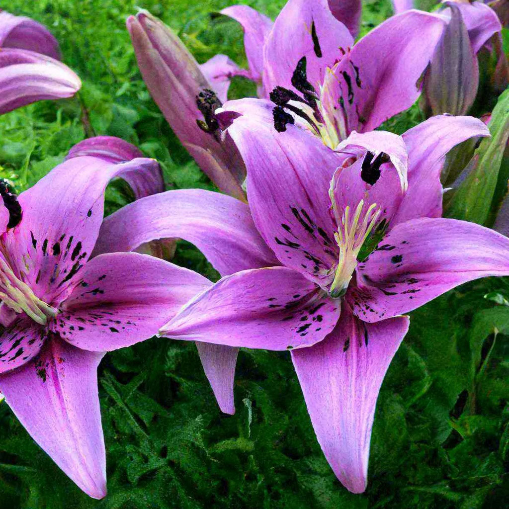 Стоковые фотографии по запросу Цветы лилия фиолетовая