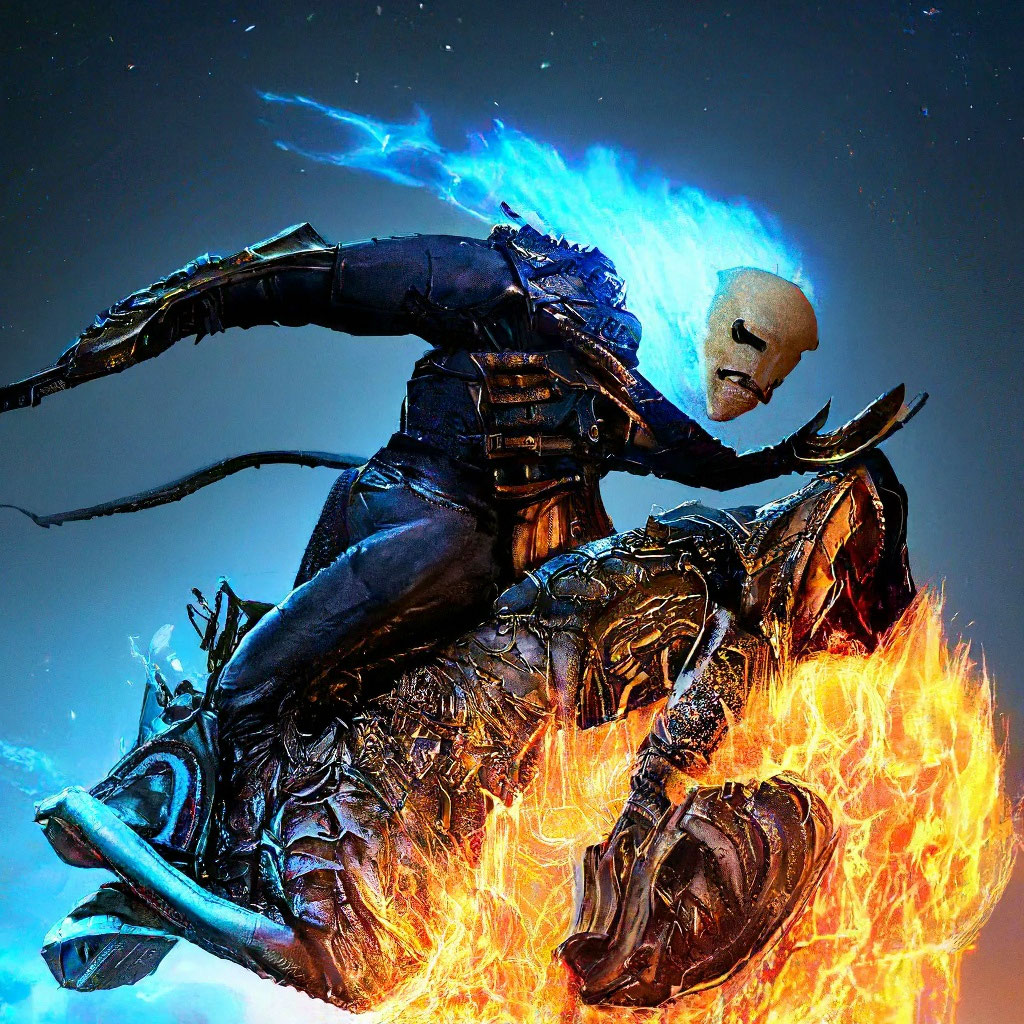 Ghost Rider Blue Fire Tornado Ghost Rider (2025) Teaser Trailer
