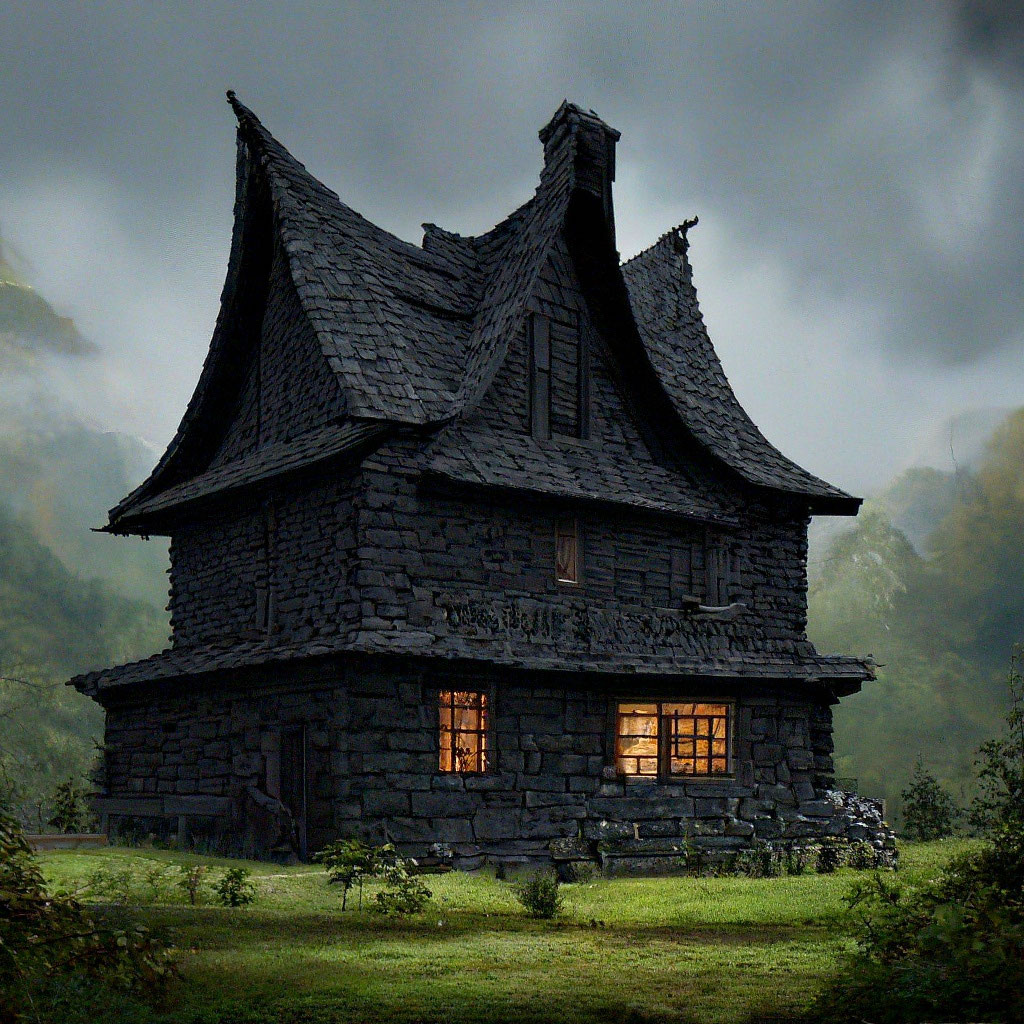 Дома из темного кирпича в английском стиле (53 фото)